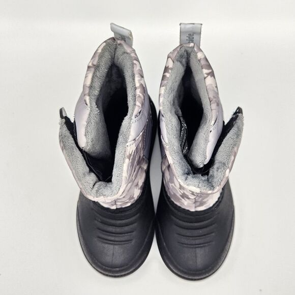 Northside Flurrie Snow Boots Toddler Boys 8 Insulated Lining Gray Camo Winter - Picture 6 of 8